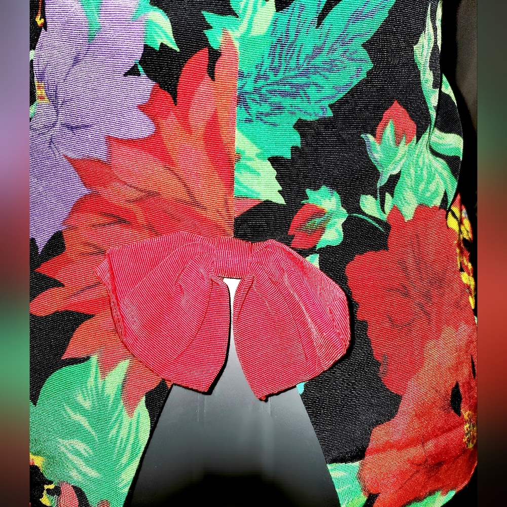 Vintage Floral Vest - Picture 5 of 13